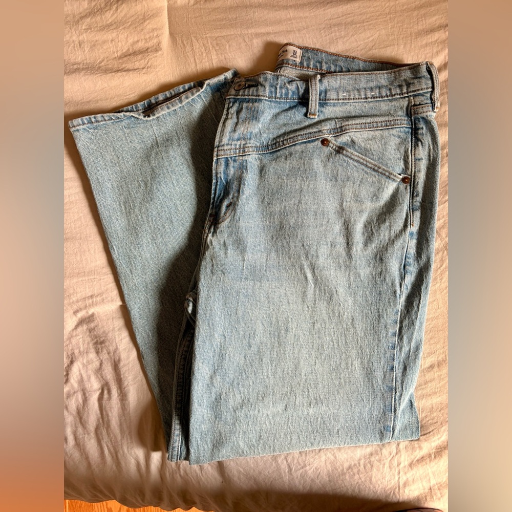 Abercrombie & Fitch High Rise Blue Jeans